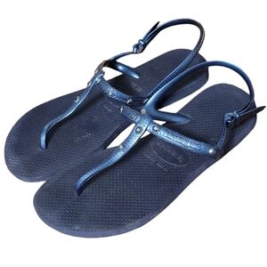 Havaianas Freedom Ankle Strap Sandal Sz 7